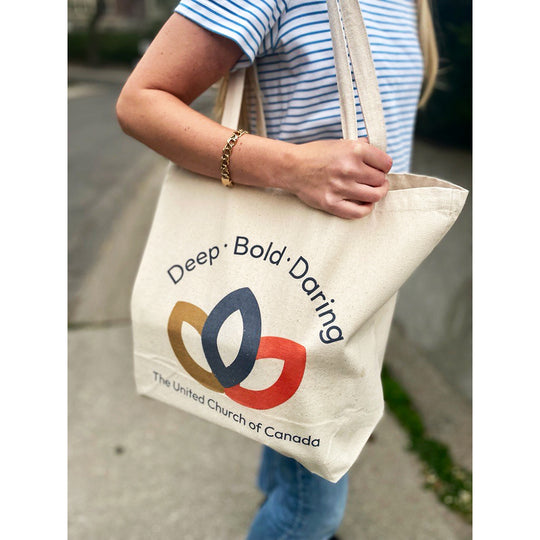 Deep, Bold, and Daring Tote Reusable Tote Bag