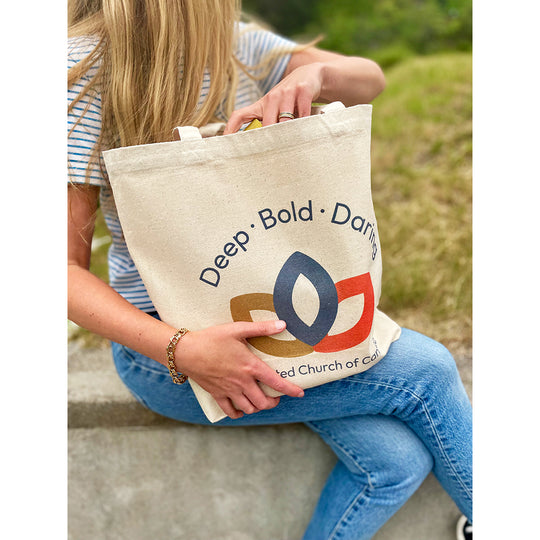 Deep, Bold, and Daring Tote Reusable Tote Bag