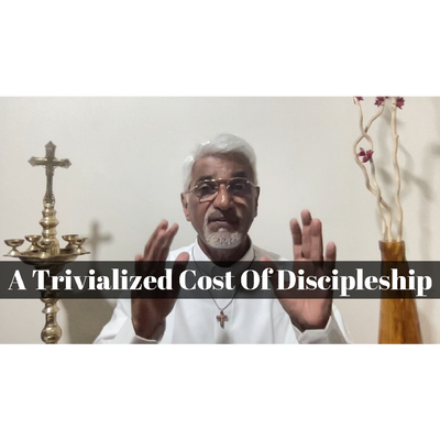 February 25, 2024 – Lent 02: “A Trivialized Cost of Discipleship” A Worship Service Package Based on Mark 8:31-38