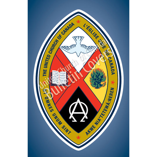 Bulletin: United Church Crest w/Blank Back (Package of 50)