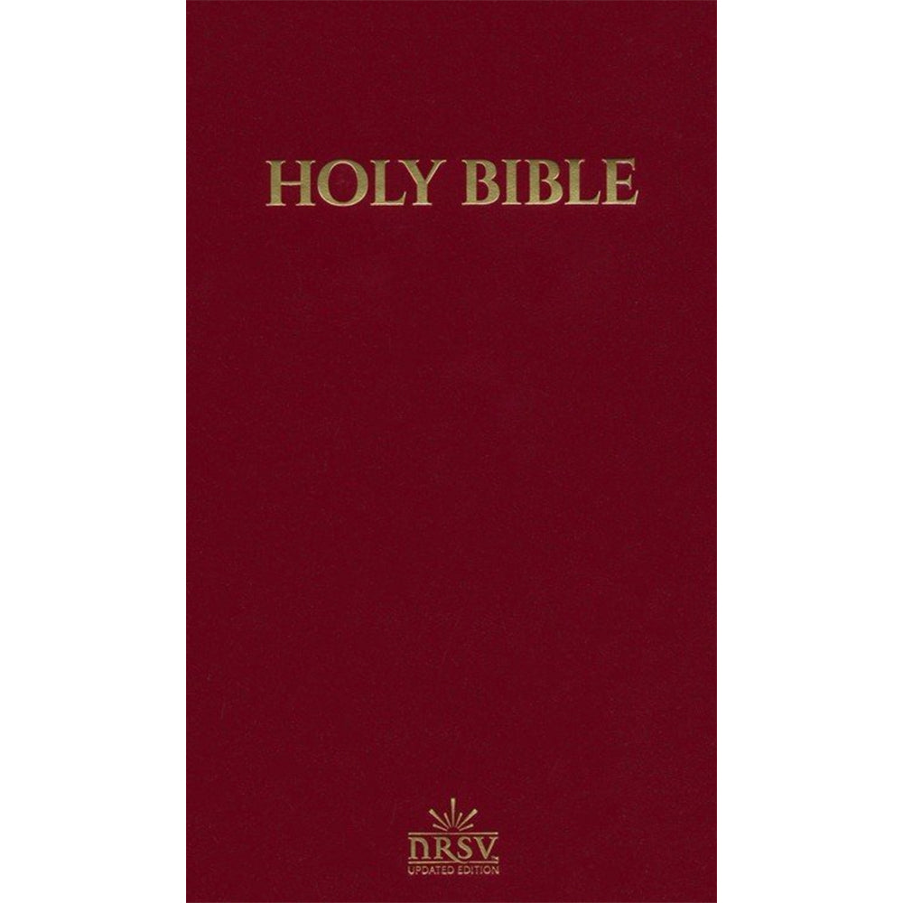 NRSV Updated Edition Pew Bible (Hardcover, Burgundy)