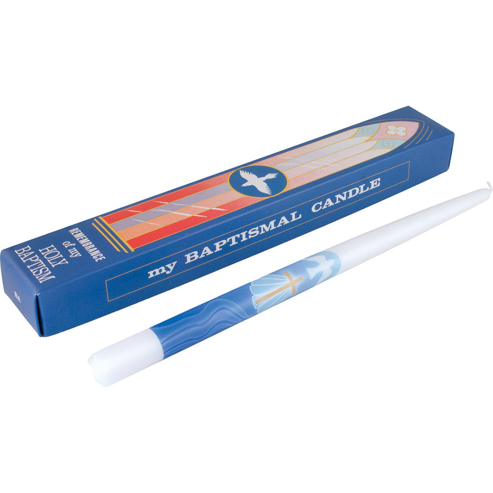 Baptismal Candle with box