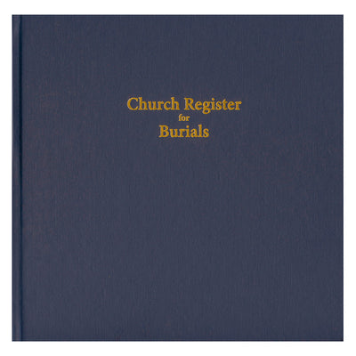 Church Register for Burials (Updated)