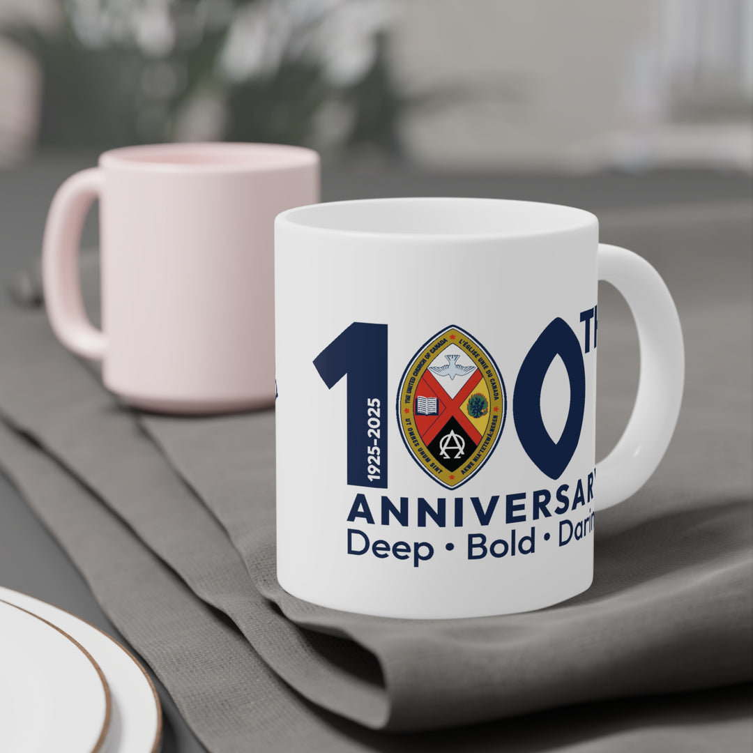 United Church Centennial Ceramic Mug