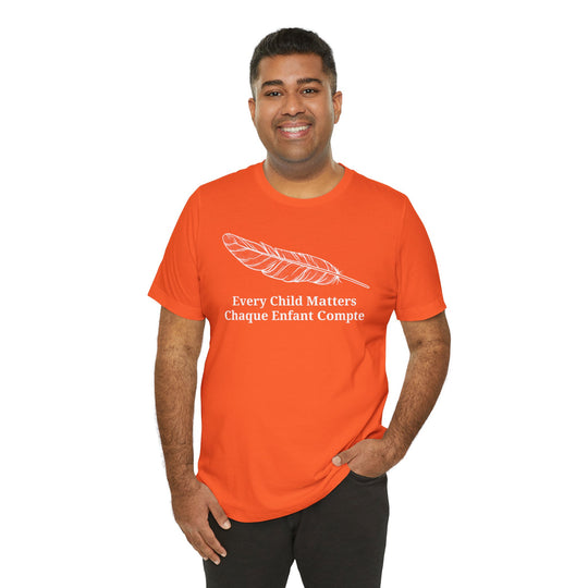 Every Child Matters English/French Unisex Short Sleeve Tee