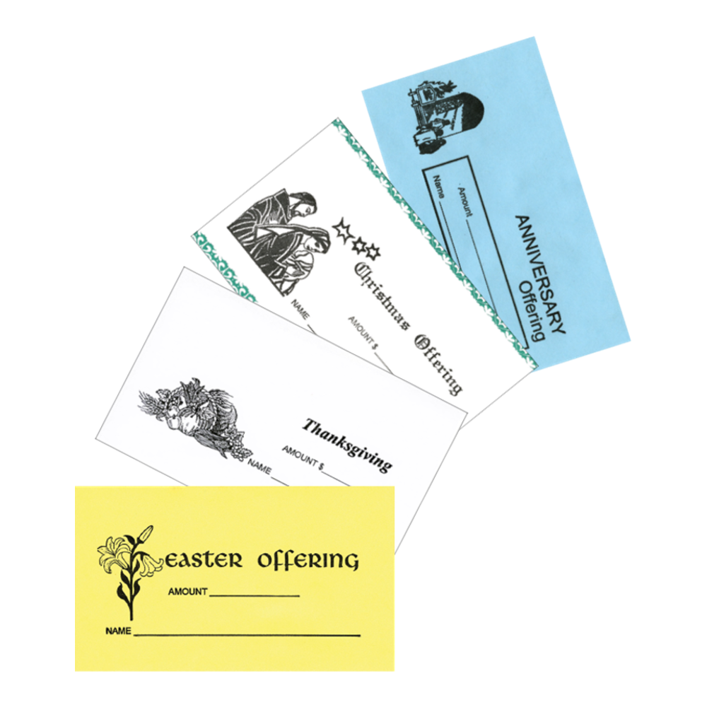 Seasonal Offering Envelopes – United Church Bookstore