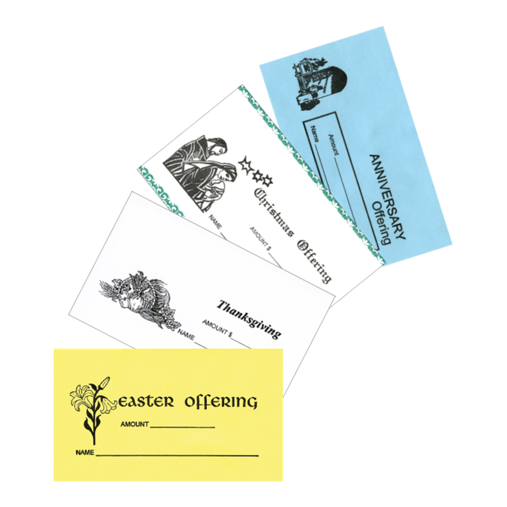 Seasonal Offering Envelopes