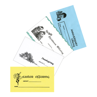 Seasonal Offering Envelopes