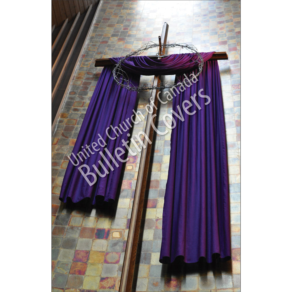 Bulletin: Cross with Crown of Thorns (Package of 50)