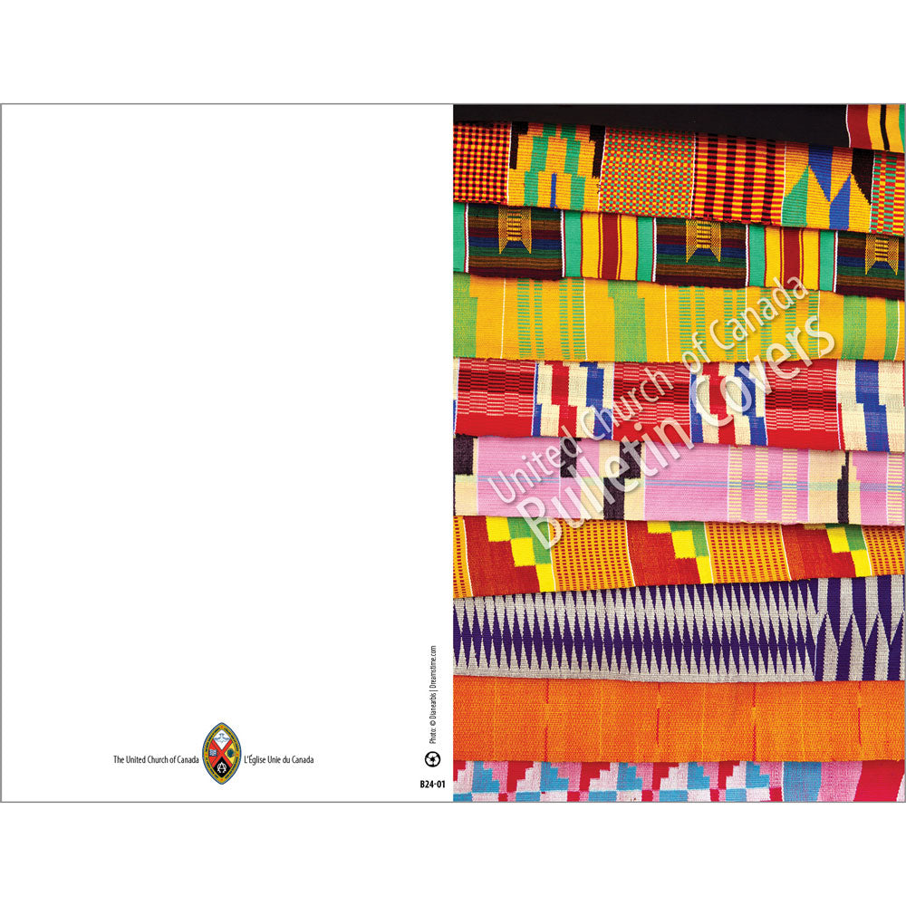 Bulletin: Colourful African Fabrics (Package of 50)