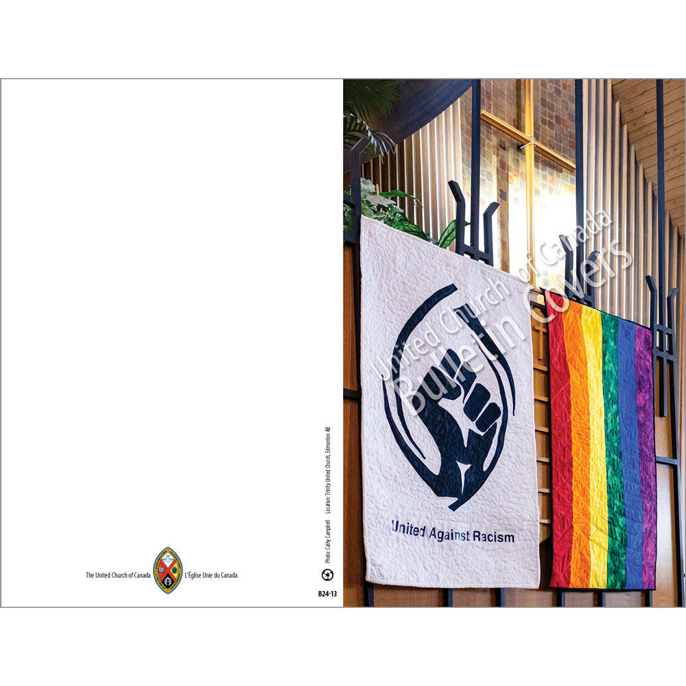 Bulletin: Anti-Racism Banner (Package of 50)