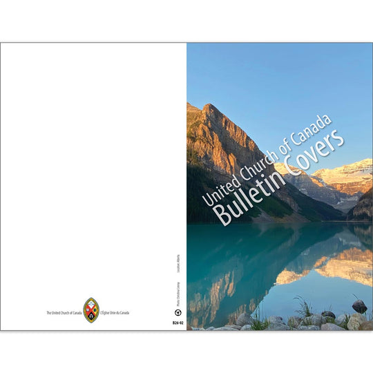 Bulletin: Mountain Lake (Package of 50)
