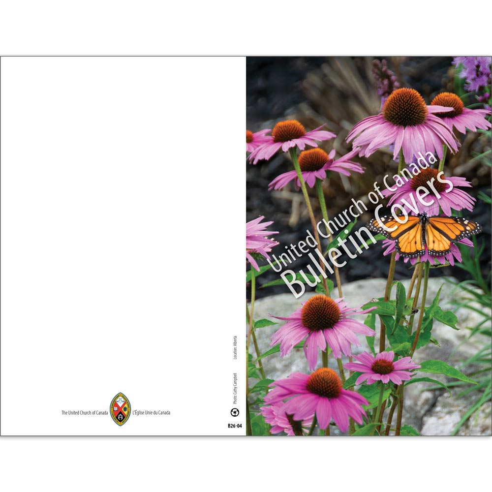 Bulletin: Butterfly and Flowers (Package of 50)
