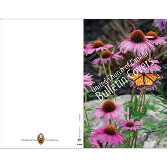 Bulletin: Butterfly and Flowers (Package of 50)