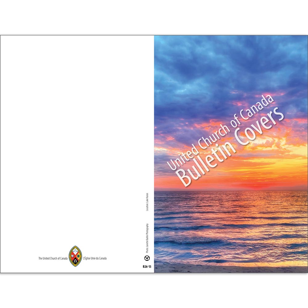 Bulletin: Sun Over Water (Package of 50)