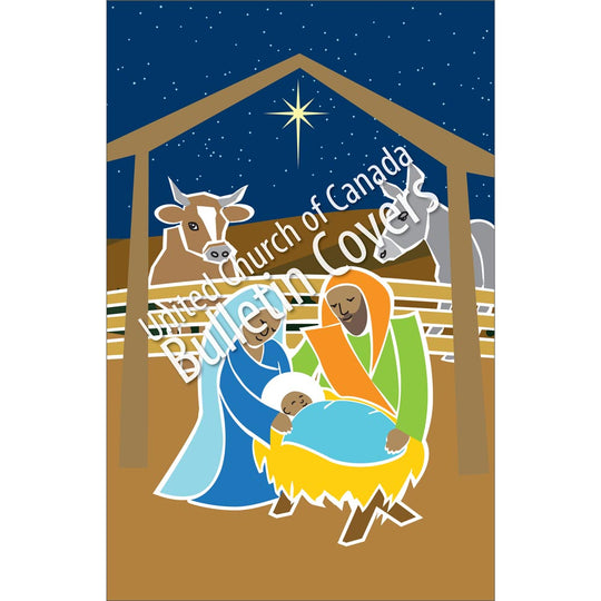 Bulletin: Nativity Graphic (Package of 50)