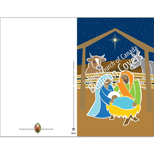 Bulletin: Nativity Graphic (Package of 50)