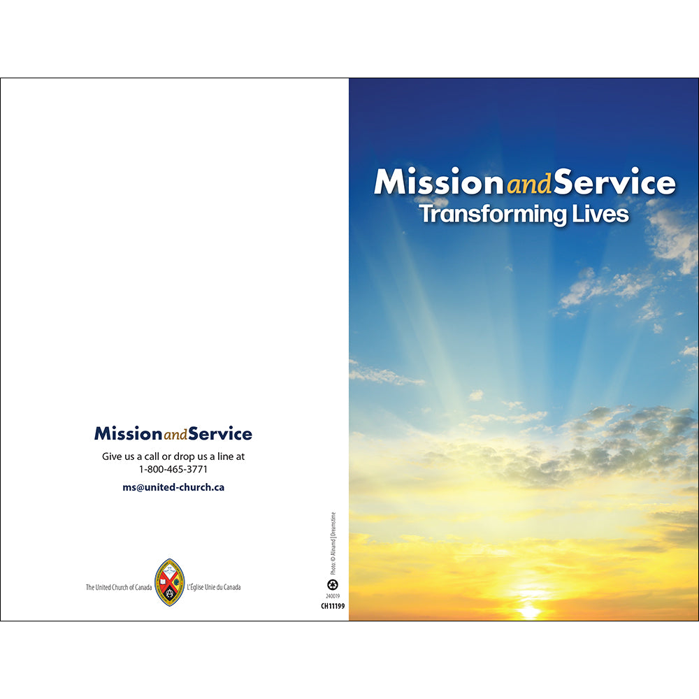 Bulletin: Mission and Service (Package of 50)