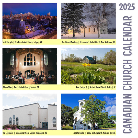 2025 Canadian Church Calendar: 100 Years of Deep, Bold, Daring