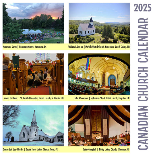 2025 Canadian Church Calendar: 100 Years of Deep, Bold, Daring