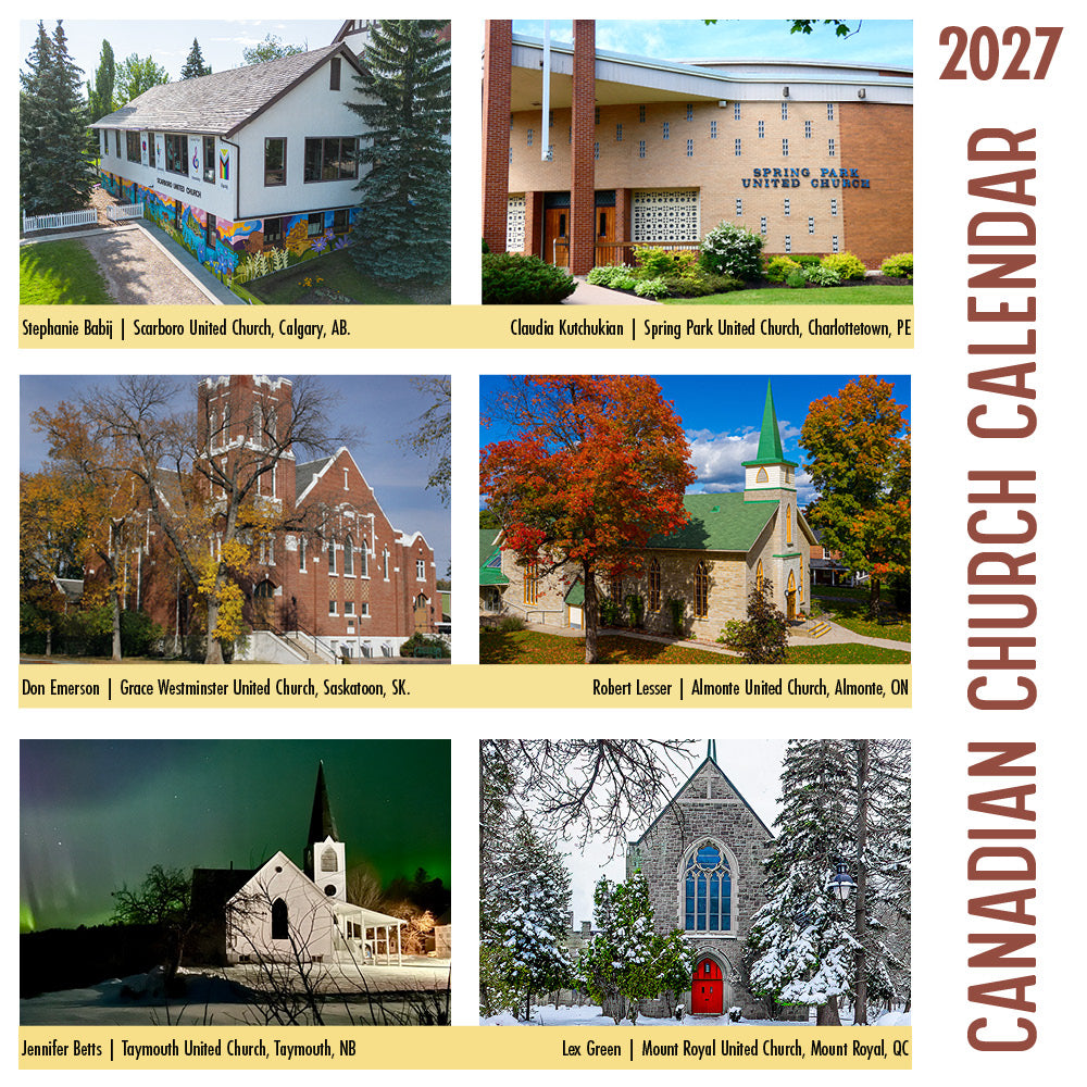 2027 Canadian Church Calendar: Draw the Circle Wide