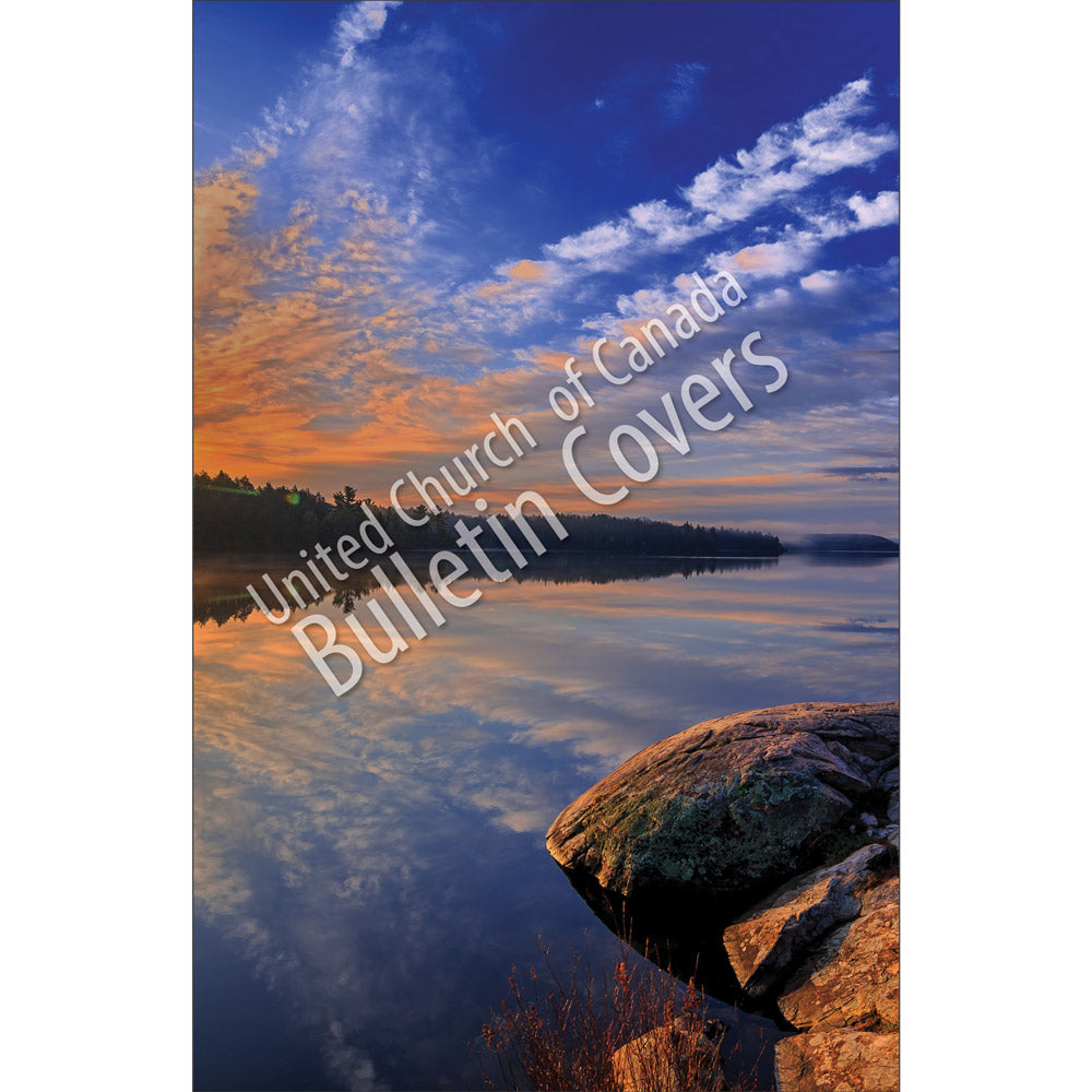 Bulletin: Lake Sunrise (Package of 50)