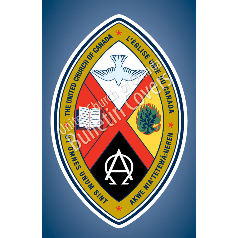 Bulletin: United Church Crest w/Creed on back (Package of 50)