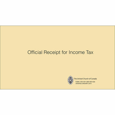 Official Income Tax Receipt Book