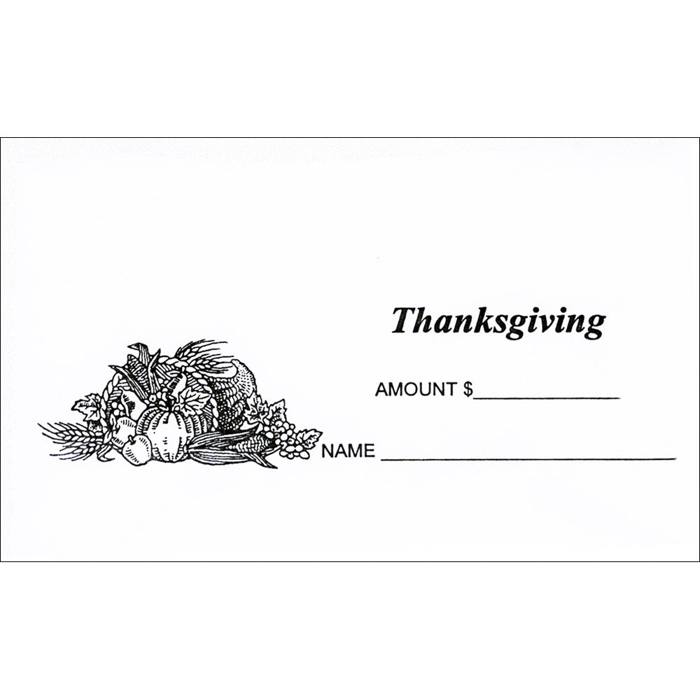 Thanksgiving Offering Envelopes