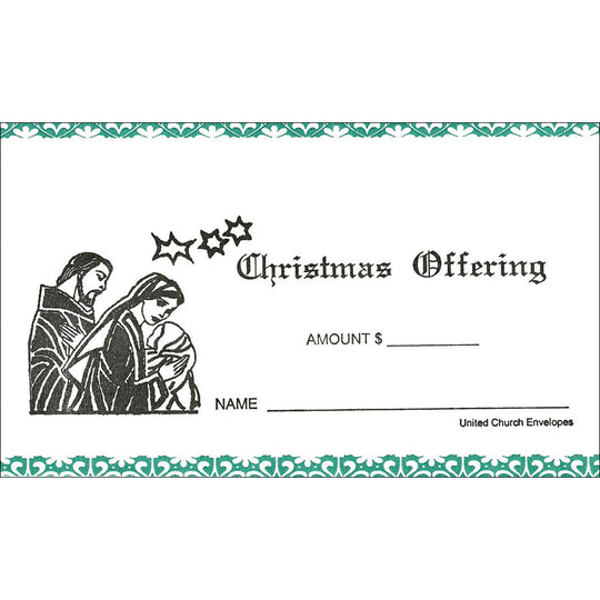 Seasonal Offering Envelopes