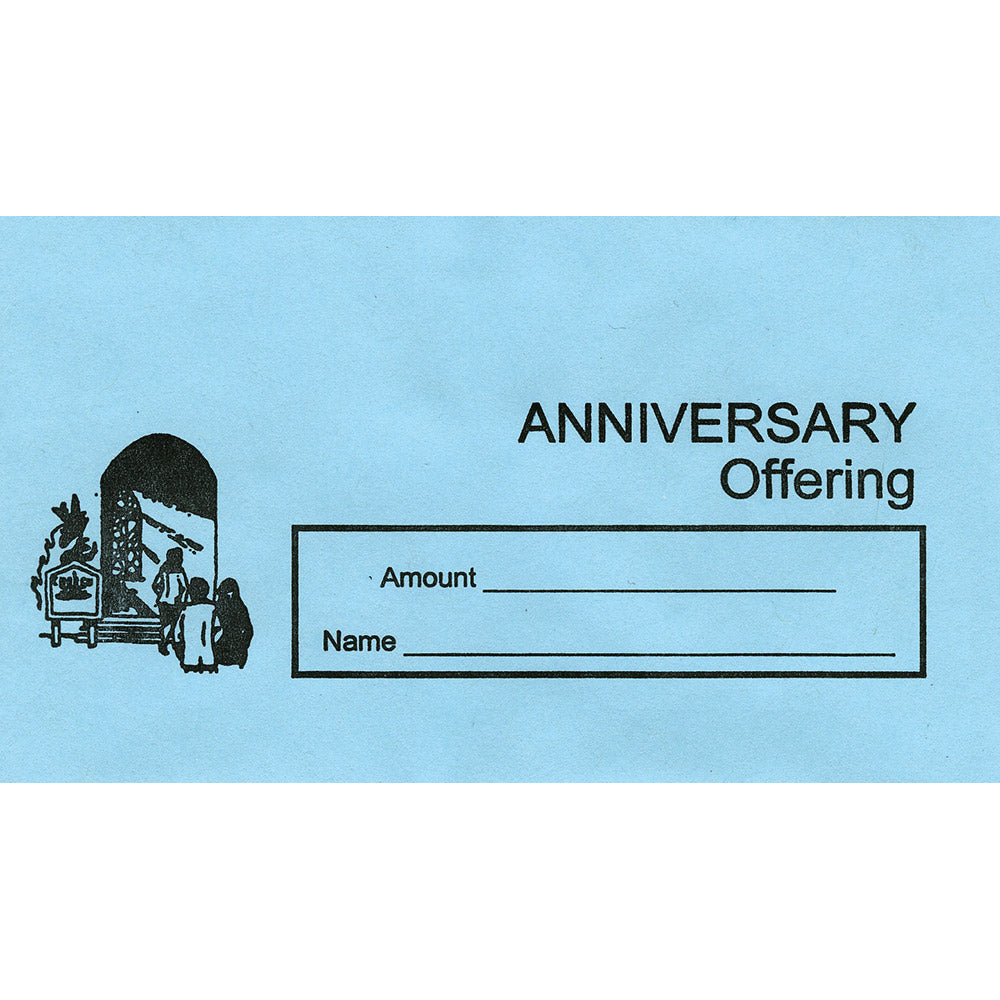 Anniversary Offering Envelopes