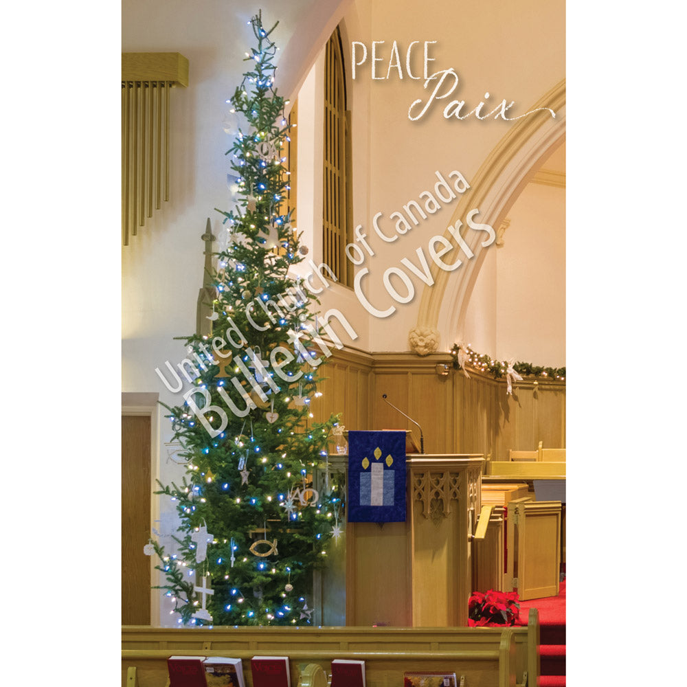 Bulletin: Christmas Tree in Church (Package of 50)
