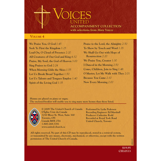 Voices United: Accompaniment Collection with Selections from More Voices, Volume 4