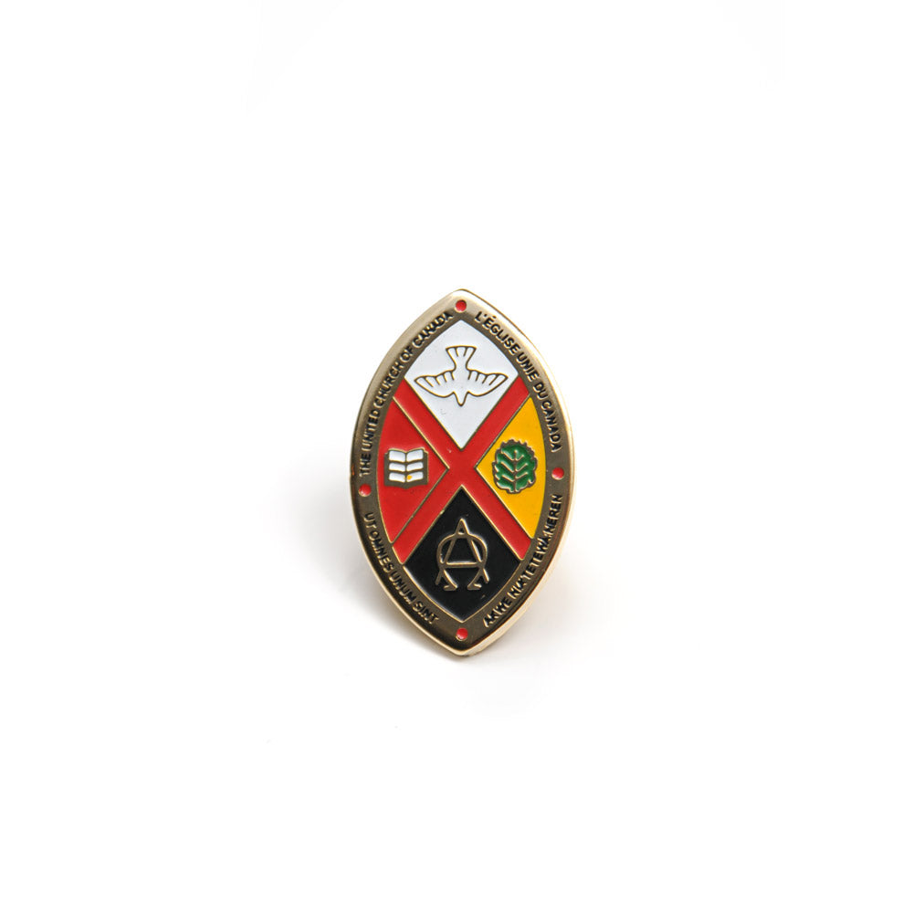 Crest Lapel Pin