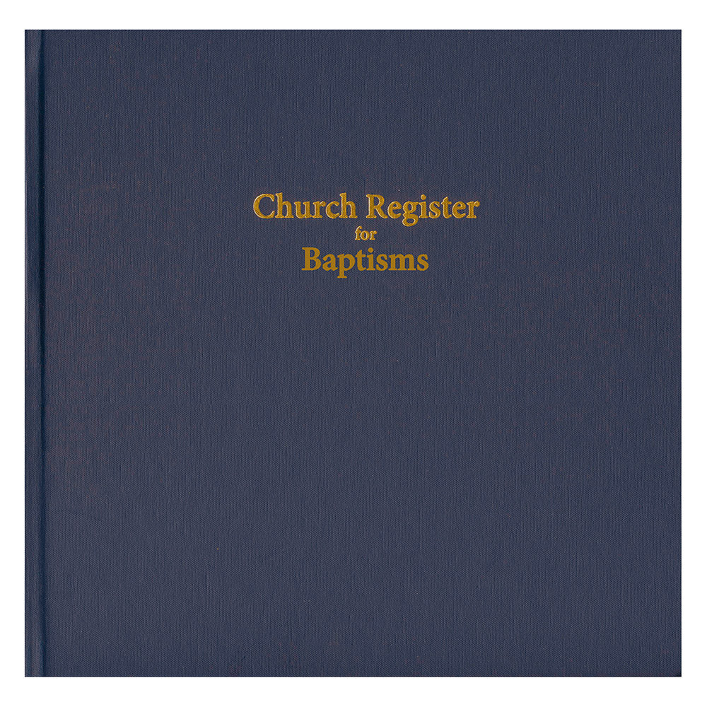 Church Register for Baptisms (Updated)