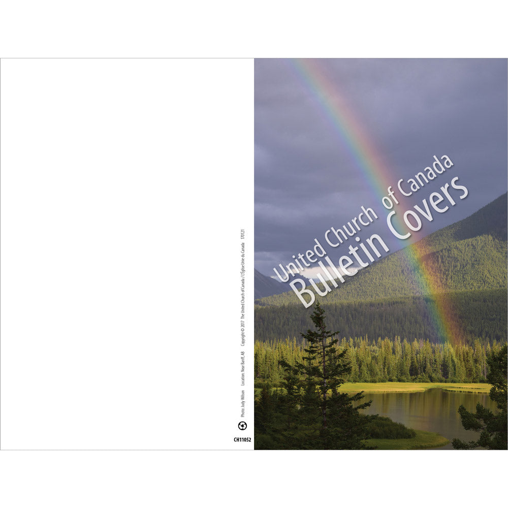 Special Occasion Bulletin: Rainbow over Rockies (Package of 100)