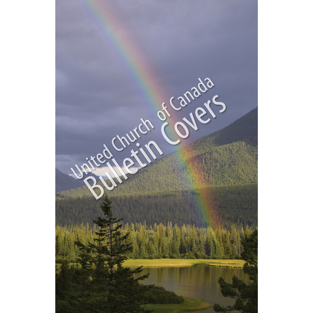 Special Occasion Bulletin: Rainbow over Rockies (Package of 100)