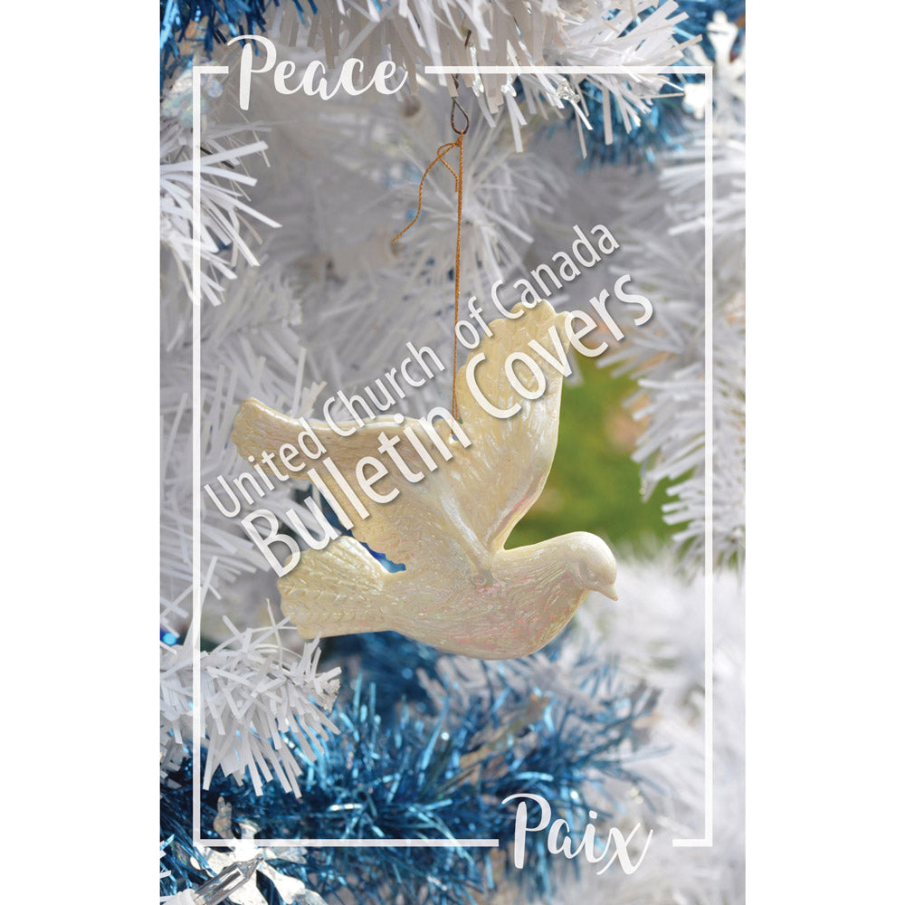 Special Occasion Bulletin: Peace: Dove (Package of 100)