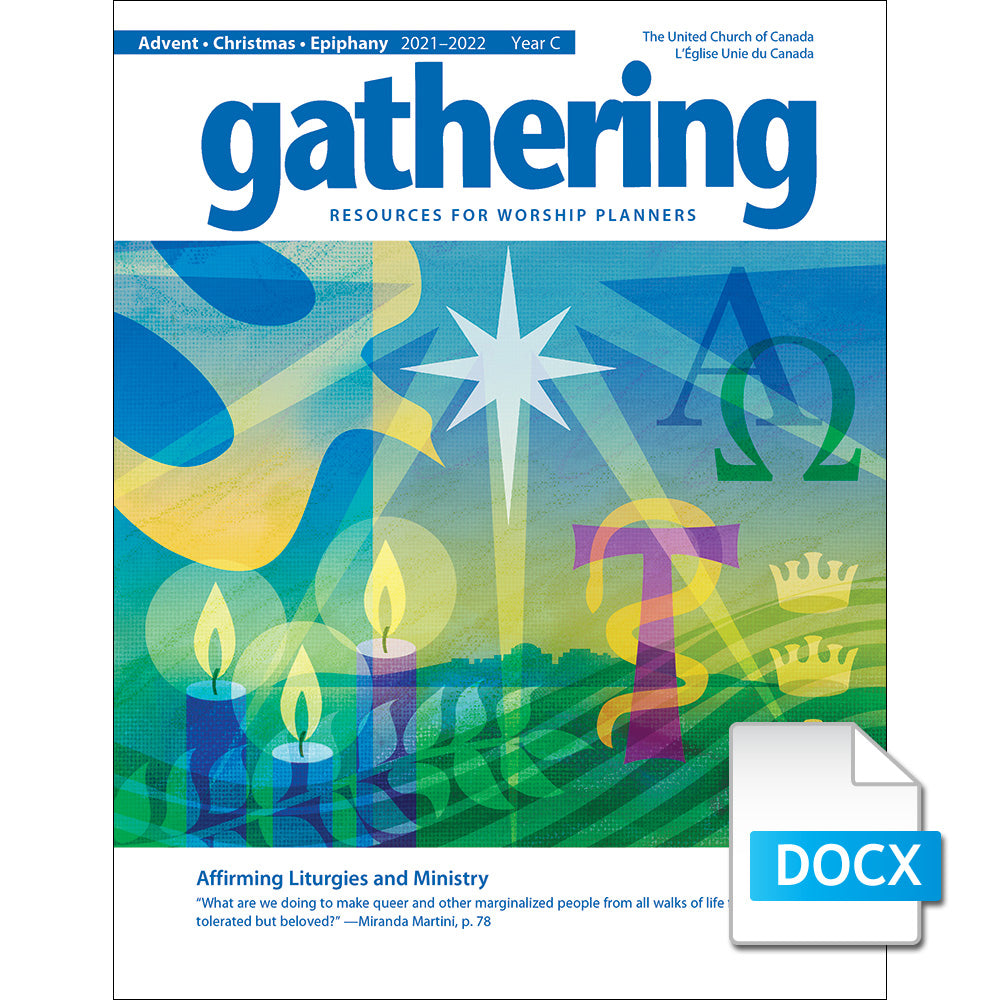Gathering Magazine: Advent/Christmas/Epiphany 2021-22 Prayers for Worship